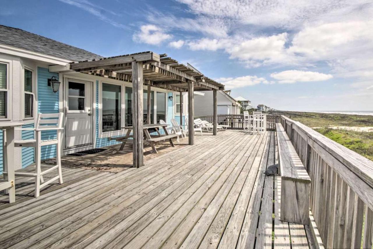 Gulf Front Retreat Villa Galveston Luaran gambar